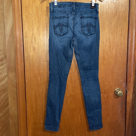 •LEVEL 99•OCEAN WASH "LIZA" HIGH RISE SKINNY STYLE DENIM JEANS SIZE 28 EUC - Picture 2 of 8